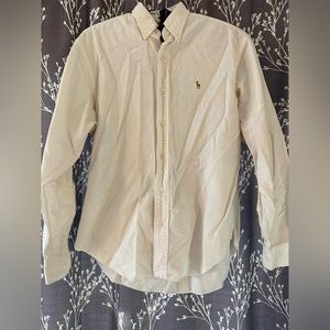 White Size 6 Ralph Lauren Blouse